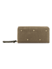 FREDs BRUDER The Beaded One Geldbörse Leder 19 cm in greyish khaki