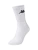 Kappa Strumpf KUFisper in white-black