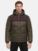 Winterjacke "A808" - abnehmbare Kapuze - in Braun