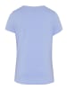 Polo Sylt T-Shirt mit glitzerndem Labelprint in Blau