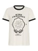 Kaffe T-shirt KAflora Regular fit in Chalk