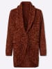 Heine Strickmantel in rotbraun