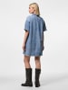 Pieces Jeanskleid in Medium Blue Denim