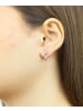 Diamant L'éternel Ohrhänger aus 375 Weißgold mit Diamant gedreht