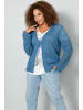 MIAMODA Strickjacke in blau