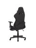 Beliani Gaming Stuhl VICTORY in Schwarz/Weiß/Grau - (W) 55 x (H) 124 x (L) 60 cm