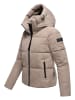 Navahoo Steppjacke Frostherz XIV in Taupe Grey