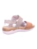 remonte Sandalen in noccia/lehm/metallic