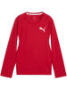 Puma T-Shirt "Y CROSS THE LINE Longsleeve 3.0" in Rot