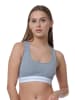 Yenita® Bustier (3er Set) Modern-Sports-Collection in grau