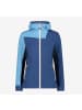 cmp Funktionsjacke WOMAN JACKET FIX HOOD in Blau