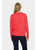 SAINT TROPEZ Strickpullover MilaSZ Baggy fit in Cayenne