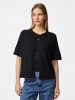 Pieces Strickjacke in Black
