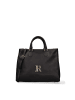 John Richmond Handtasche in BLACK AND GOLD