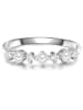 Glanzstücke München Ring Sterling Silber Zirkonia Süßwasser-Zuchtperle in silber