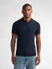 Petrol Industries Strick-Poloshirt Cactus in Blau