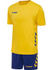 Hummel Kinder Trainingsanzug "Hmlpromo Kids Duo Set" in Gelb