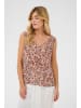 Cream Ärmellose Bluse CRTiah Regular fit in Orange Saraza Flower