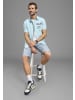 Kangaroos Kurzarmhemd in Aqua