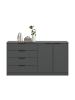 ebuy24 Sideboard Kopenhagen Anthrazit 148 x 35 cm
