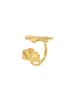 Steel_Art OneSize Ring Frauen Halie goldfarben in goldfarben