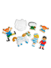 Pippi Langstrumpf Gipsfiguren 44387 in multicolor