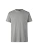 IDENTITY T-Shirt stretch in Grau meliert