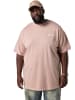 STHUGE Kurzarm T-Shirt in tiefes mauve