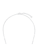 Amor Kette mit Anhänger Silber 925, rhodiniert+rosévergoldet in Bicolor