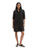 Marc O'Polo Leinenkleid loose in Schwarz