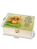 Mr. & Mrs. Panda Teebox Spinne Agathe Sandwich Design mit Spruch in Weiß