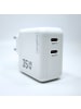 Wisam Wandladegerät MX Burst GaN PD 35W, 2x USB-C + C/Lightning PD Kabel