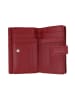 Golden Head Polo Geldbörse RFID Schutz Leder 15.5 cm in rot