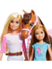 Barbie Reitspaß Spiel-Set | Mattel GXD65 | Puppen Barbie & Stacie mit Pferd