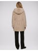 BLONDE No.8 Kunstfellmantel LAURA in TAUPE