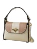 Toscanto Leder Umhängetasche Toscanto Tasche beige, rosa ca. 19cm