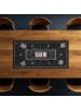 relaxdays Pokermatte in Schwarz - 120 x 60 cm