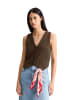Marc O'Polo DENIM DfC Strickweste regular in Hazelnut Brown