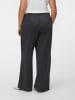 Vero Moda Hose mit weitem Beinschnitt in Dark Grey Melange