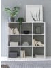 KADIMA DESIGN Würfelregal | Weiß, 112x29x112cm, 9 Fächer