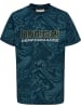 Hummel T-Shirt Hmljr Aop Lebensstil Kinder in REFLECTING POND