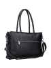 Cowboysbag Edgemore Schultertasche Leder 41 cm Laptopfach in black