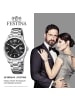 Festina Analog-Armbanduhr Festina Swiss Made silber mittel (ca. 37,5mm)