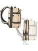 normani Erweiterbarer Handgepäck-Rucksack 20 Liter Nikaho in Beige