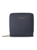 Lazarotti Bologna Leather Medium Zip-Around Geldbörse Leder 10 cm navy
