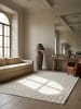 KADIMA DESIGN Läufer Geometrisch pflegeleicht Wohnzimmer Schlafzimmer Flur Esszimmer in Creme