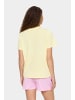 SAINT TROPEZ T-shirt LoraneSZ Gerade Passform in Elfin Yellow