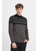 CASUAL FRIDAY Strickpullover CFKristian norwegian knit in Braun