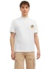 Jack & Jones T-Shirt JORCABANA BACK in Weiß