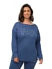 Ulla Popken Sweatshirt in helles segelblau